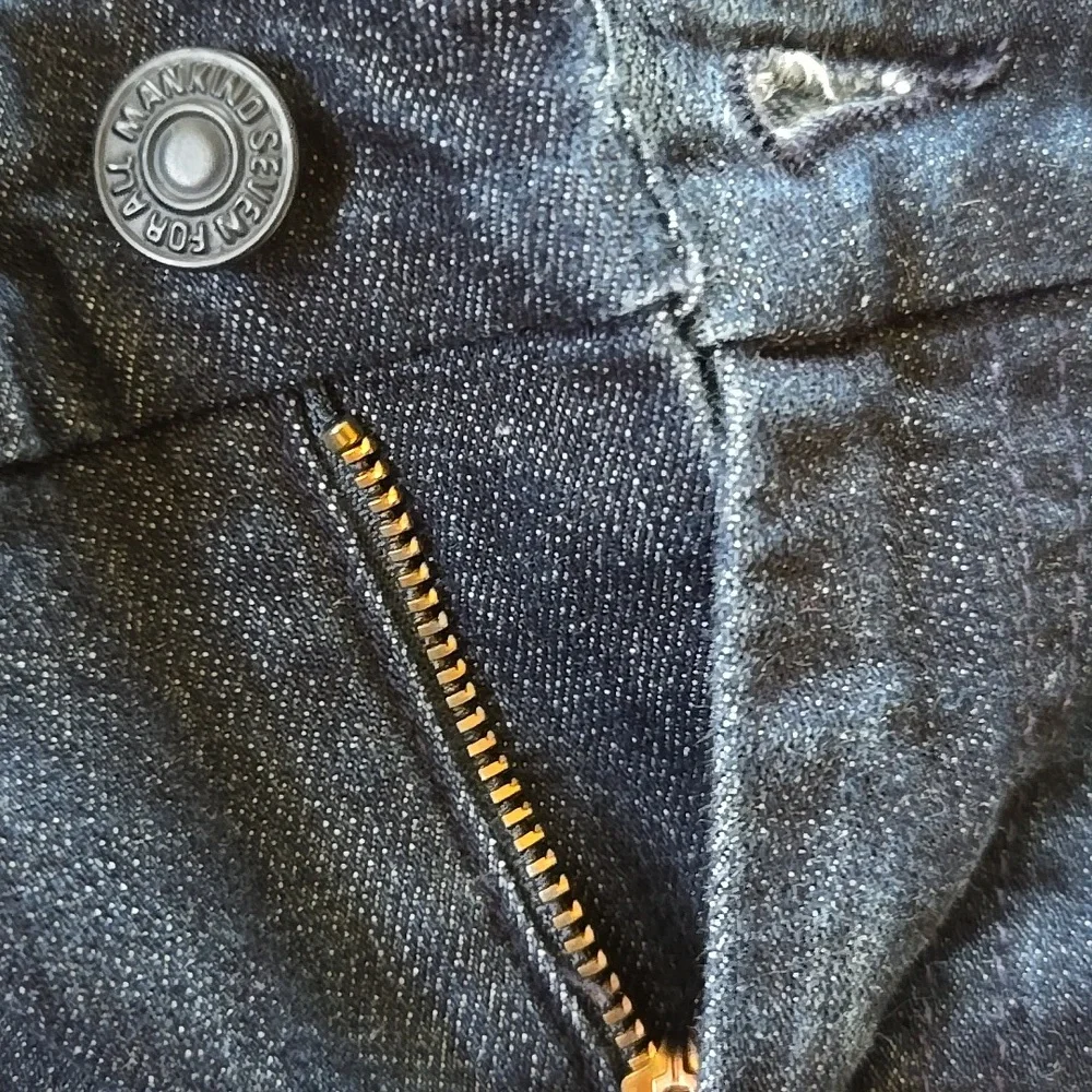 7 for All Mankind The Lexie Petite 'A' Pocket Bootcut Jeans Dark Wash EUC - 29 - Picture 12 of 12
